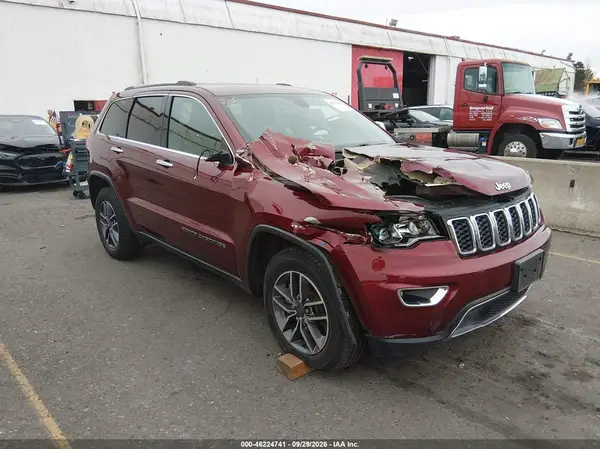 1C4RJFBT5KC530027 — 2019 Jeep Grand Cherokee, Передняя часть (Front End), фото до ремонта