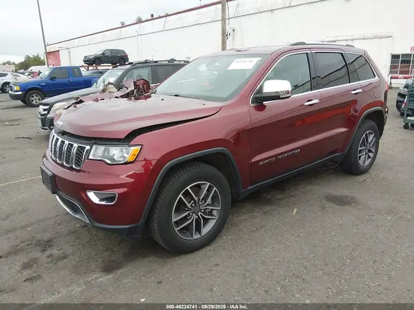 1C4RJFBT5KC530027 — 2019 Jeep Grand Cherokee, фото 2 с аукциона IAAI, Передняя часть