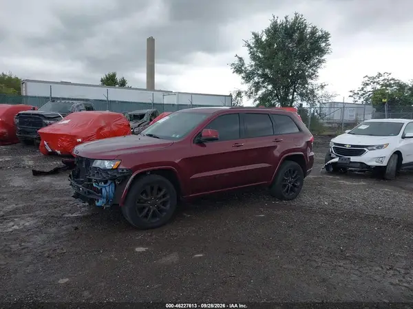1C4RJFAG7KC566127 — 2019 Jeep Grand Cherokee, фото 2 с аукциона IAAI, Передняя часть