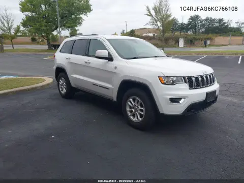 2019 Jeep Grand Cherokee Laredo E 4X4 VIN 1C4RJFAG6KC766108 фото 2