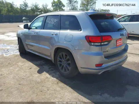 2019 Jeep Grand Cherokee High Altitude 4X4 VIN 1C4RJFCG5KC762144 фото 3