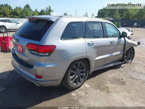 2019 Jeep Grand Cherokee High Altitude 4X4 VIN 1C4RJFCG5KC762144 фото 4