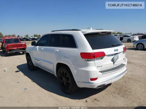 2019 Jeep Grand Cherokee Summit 4X4 VIN 1C4RJFJT1KC748614 фото 4