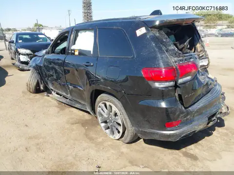2019 Jeep Grand Cherokee High Altitude 4X4 VIN 1C4RJFCG0KC716883 фото 3