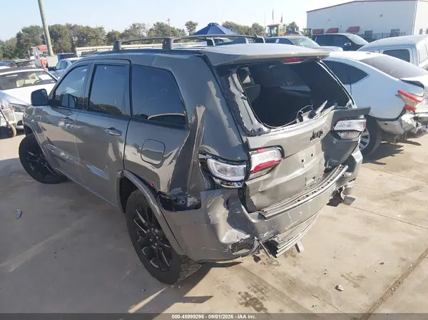 1C4RJEAG2LC364551 — 2020 Jeep Grand Cherokee, фото 3 с аукциона IAAI 13.10.2026, Задняя часть