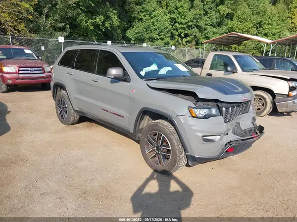 1C4RJFLG0LC340395 — 2020 Jeep Grand Cherokee, Передняя часть (Front End), фото до ремонта