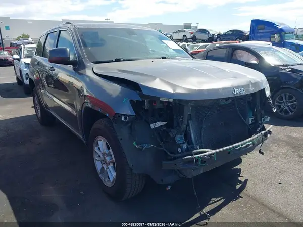 1C4RJEAG1LC318192 — 2020 Jeep Grand Cherokee, Передняя часть (Front End), фото до ремонта