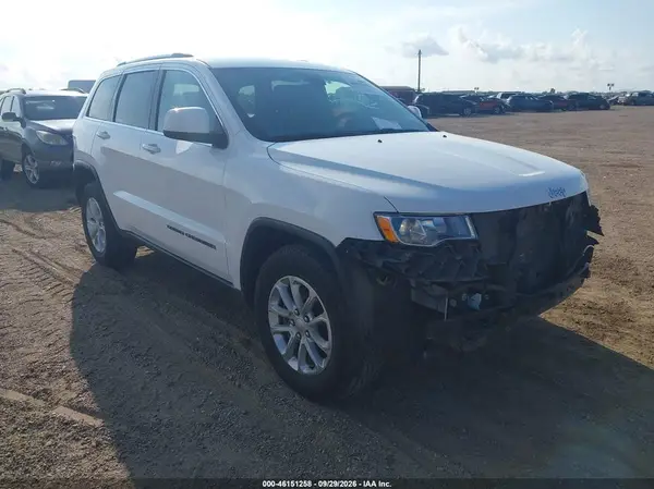 1C4RJEAG3MC595914 — 2021 Jeep Grand Cherokee, Передняя часть (Front End), фото до ремонта