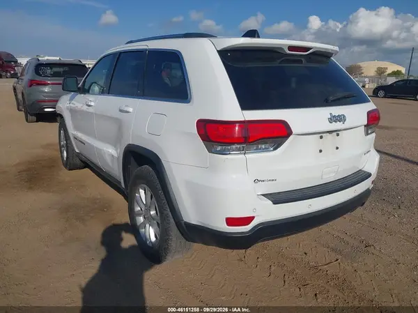 1C4RJEAG3MC595914 — 2021 Jeep Grand Cherokee, фото 3 с аукциона IAAI, Передняя часть