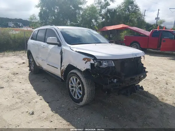 1C4RJEAG2MC681442 — 2021 Jeep Grand Cherokee, Передняя часть (Front End), фото до ремонта