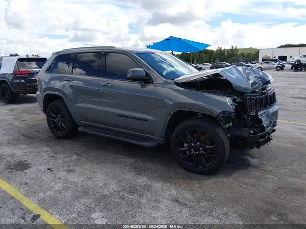 1C4RJFAG7MC704462 — 2021 Jeep Grand Cherokee, Передняя часть (Front End), фото до ремонта