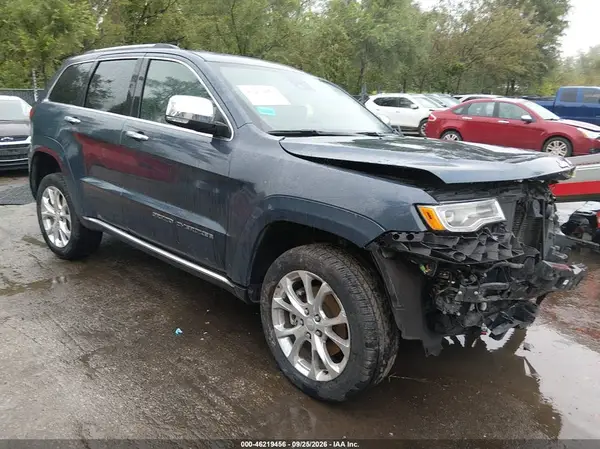 1C4RJFJG5MC503093 — 2021 Jeep Grand Cherokee, Передняя часть (Front End), фото до ремонта