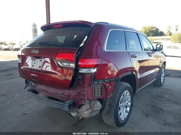 1C4RJEAG9MC546460 — 2021 Jeep Grand Cherokee, фото 4 с аукциона IAAI, Левый бок