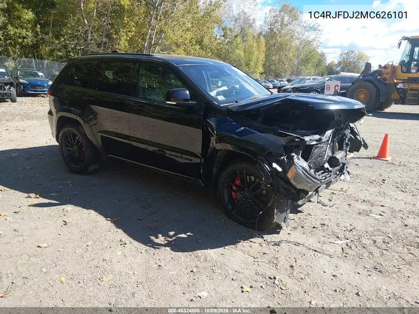 2021 Jeep Grand Cherokee Srt 4X4 VIN 1C4RJFDJ2MC626101 фото 1