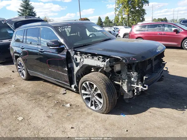 1C4RJKDG5N8571726 — 2022 Jeep Grand Cherokee, Передняя часть (Front End), фото до ремонта