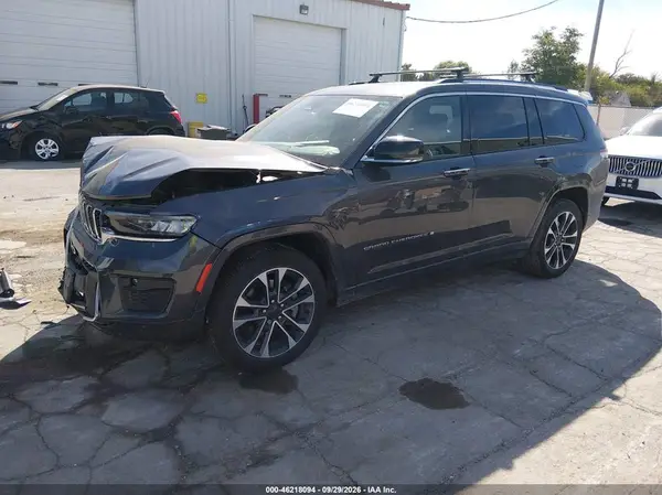 1C4RJKDG7N8532006 — 2022 Jeep Grand Cherokee, фото 2 с аукциона IAAI, Передняя часть