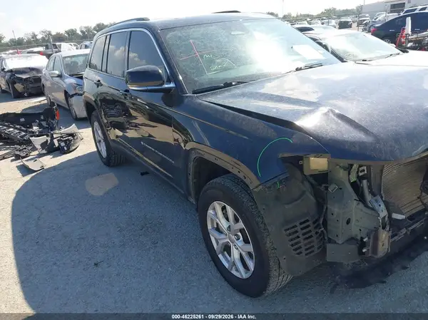 1C4RJHBG9N8501250 — 2022 Jeep Grand Cherokee, Передняя часть (Front End), фото до ремонта