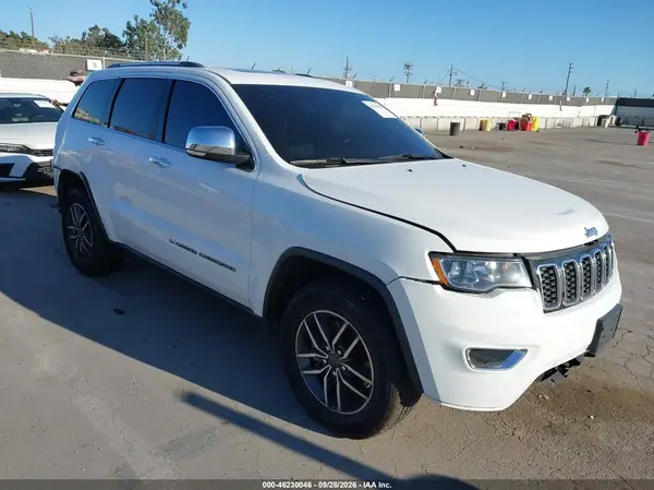 1C4RJEBG7NC128320 — 2022 Jeep Grand Cherokee, Передняя часть (Front & Rear), фото до ремонта