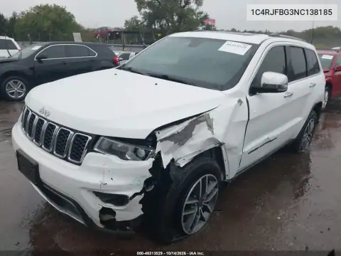 1C4RJFBG3NC138185 — 2022 Jeep Grand Cherokee, фото 3 с аукциона IAAI, Не указано