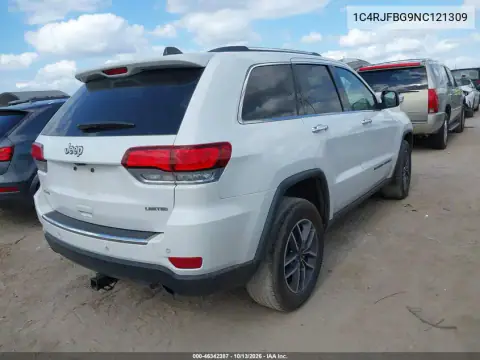 1C4RJFBG9NC121309 — 2022 Jeep Grand Cherokee, фото 4 с аукциона IAAI, Боковая часть