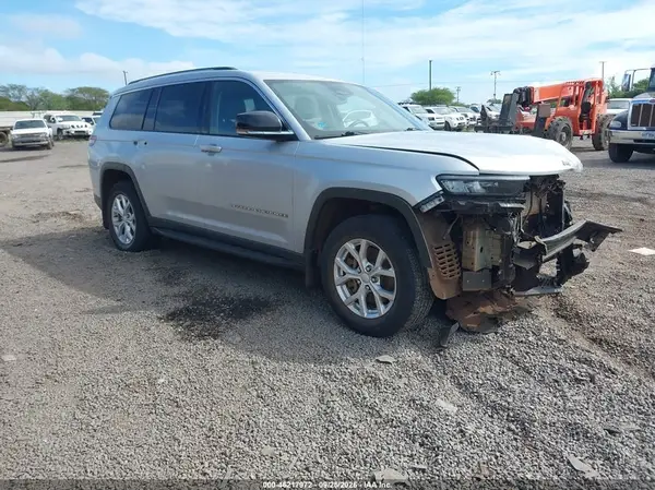 1C4RJKBG9P8730625 — 2023 Jeep Grand Cherokee, Передняя часть (Front End), фото до ремонта