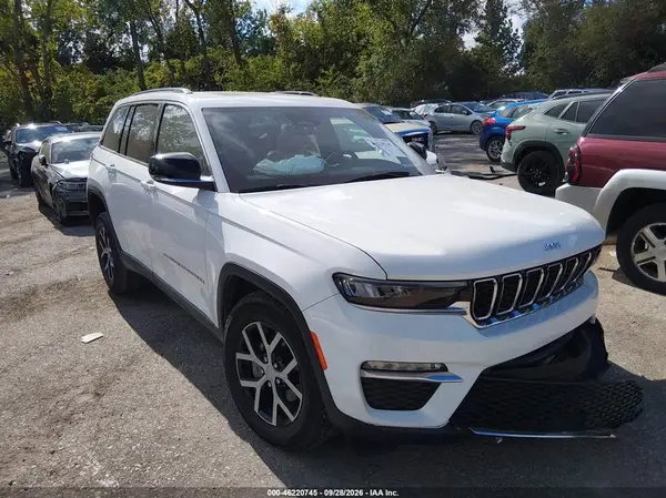 1C4RJHBG0PC652218 — 2023 Jeep Grand Cherokee, Передняя часть (Front End), фото до ремонта