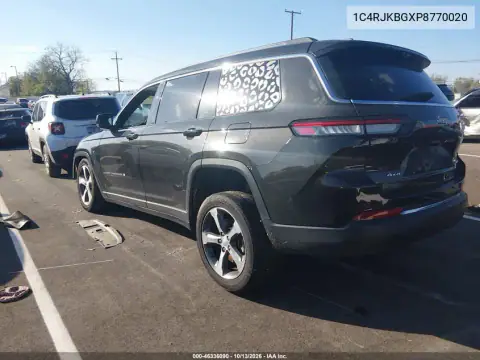 1C4RJKBGXP8770020 — 2023 Jeep Grand Cherokee, фото 3 с аукциона IAAI, Передняя часть