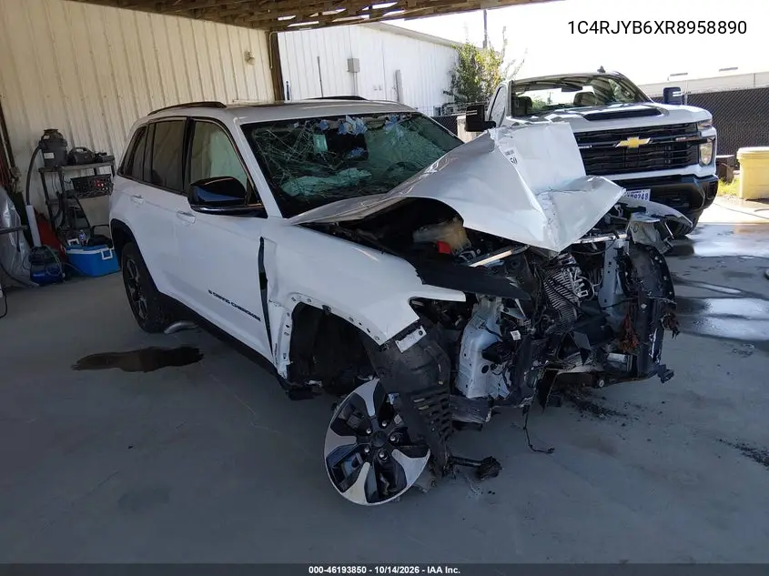 1C4RJYB6XR8958890 Jeep Grand Cherokee 2024 — повреждение Биологическая опасность, фото до ремонта