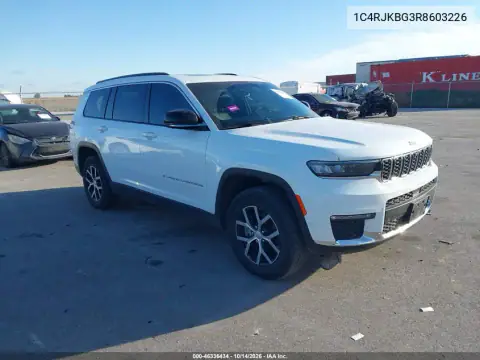 1C4RJKBG3R8603226 — 2024 Jeep Grand Cherokee, Град, фото до ремонта