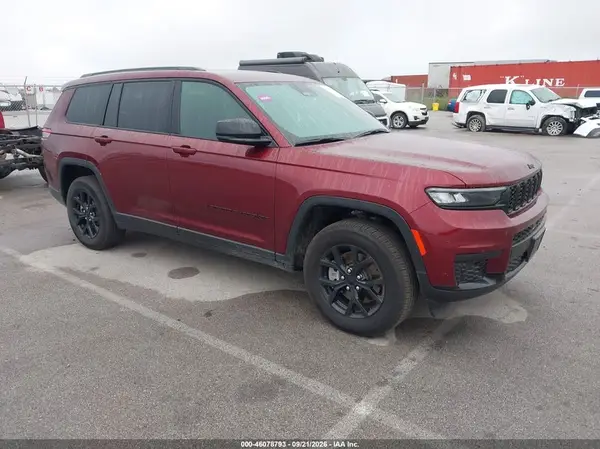 1C4RJKAG0S8686735 — 2025 Jeep Grand Cherokee, Град (Hail), фото до ремонта
