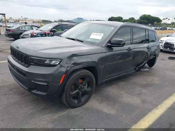1C4RJJBG2S8672456 — 2025 Jeep Grand Cherokee, фото 2 с аукциона IAAI, Левый бок
