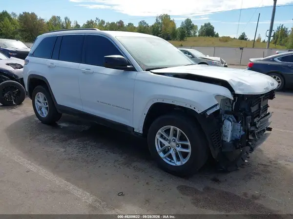 1C4RJHAG9SC292358 — 2025 Jeep Grand Cherokee, Передняя часть (Front End), фото до ремонта