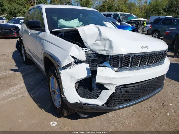 1C4RJHAG6SC274691 — 2025 Jeep Grand Cherokee, Передняя часть (Front & Rear), фото до ремонта