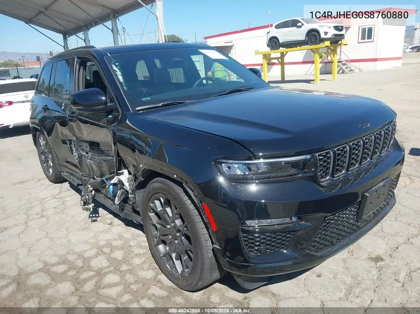 2025 Jeep Grand Cherokee Summit Reserve 4X4 VIN 1C4RJHEG0S8760880 фото 1