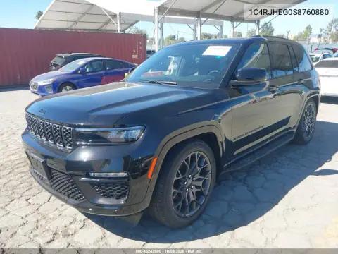 2025 Jeep Grand Cherokee Summit Reserve 4X4 VIN 1C4RJHEG0S8760880 фото 2