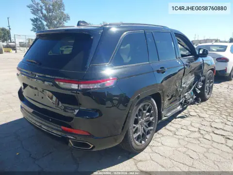 2025 Jeep Grand Cherokee Summit Reserve 4X4 VIN 1C4RJHEG0S8760880 фото 4