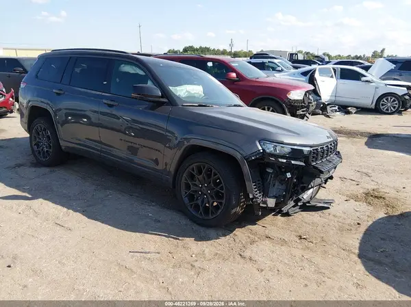 1C4RJKER1T8591047 — 2026 Jeep Grand Cherokee, Передняя часть (Front End), фото до ремонта
