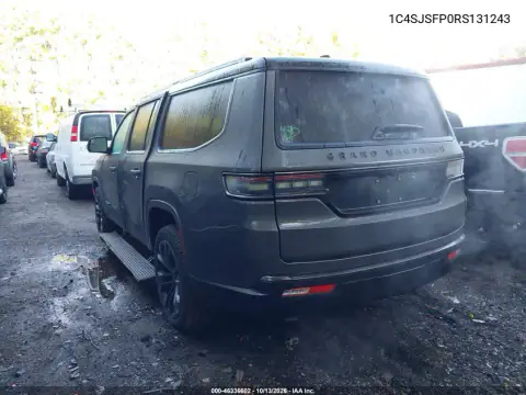 2024 Jeep Grand Wagoneer L Series Ii 4X4 VIN 1C4SJSFP0RS131243 фото 4