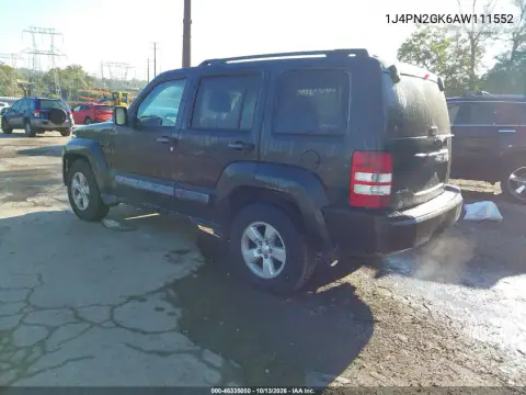 2010 Jeep Liberty Sport VIN 1J4PN2GK6AW111552 фото 4