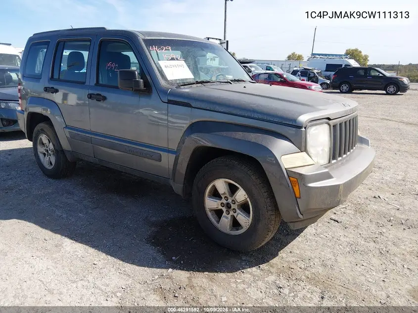 2012 Jeep Liberty Sport VIN 1C4PJMAK9CW111313 фото 2