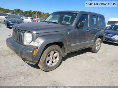 2012 Jeep Liberty Sport VIN 1C4PJMAK9CW111313 фото 3