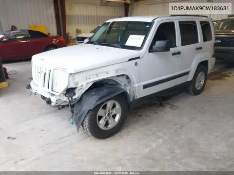2012 Jeep Liberty Sport VIN 1C4PJMAK9CW183631 фото 3