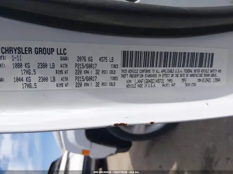 2011 Jeep Patriot Sport VIN 1J4NF1GB4BD149731 фото 10