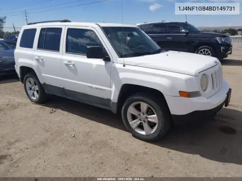 2011 Jeep Patriot Sport VIN 1J4NF1GB4BD149731 фото 2