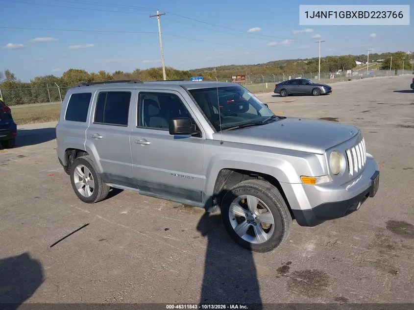 2011 Jeep Patriot Sport VIN 1J4NF1GBXBD223766 фото 2