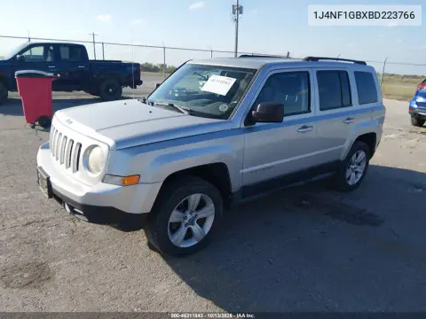 2011 Jeep Patriot Sport VIN 1J4NF1GBXBD223766 фото 3