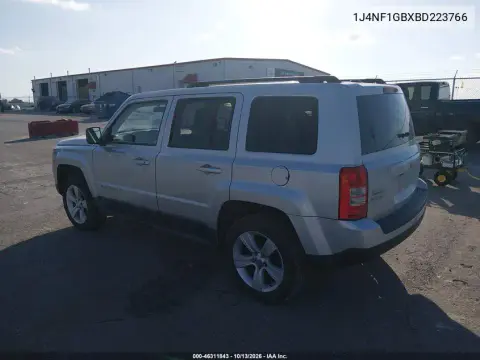 2011 Jeep Patriot Sport VIN 1J4NF1GBXBD223766 фото 4