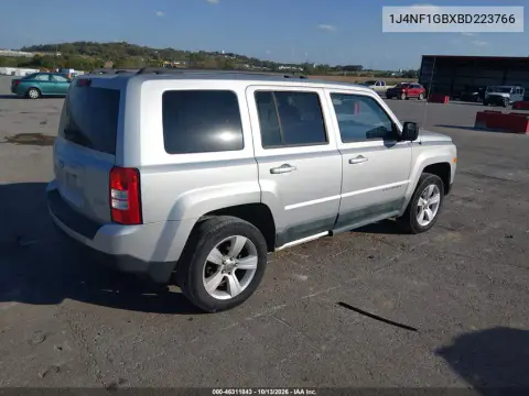 2011 Jeep Patriot Sport VIN 1J4NF1GBXBD223766 фото 5