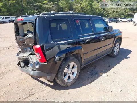 2012 Jeep Patriot Latitude VIN 1C4NJPFB9CD698447 фото 5