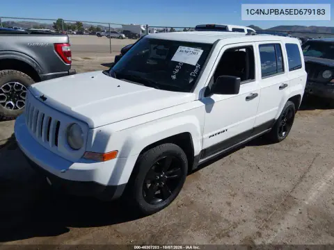 2014 Jeep Patriot Altitude VIN 1C4NJPBA5ED679183 фото 3